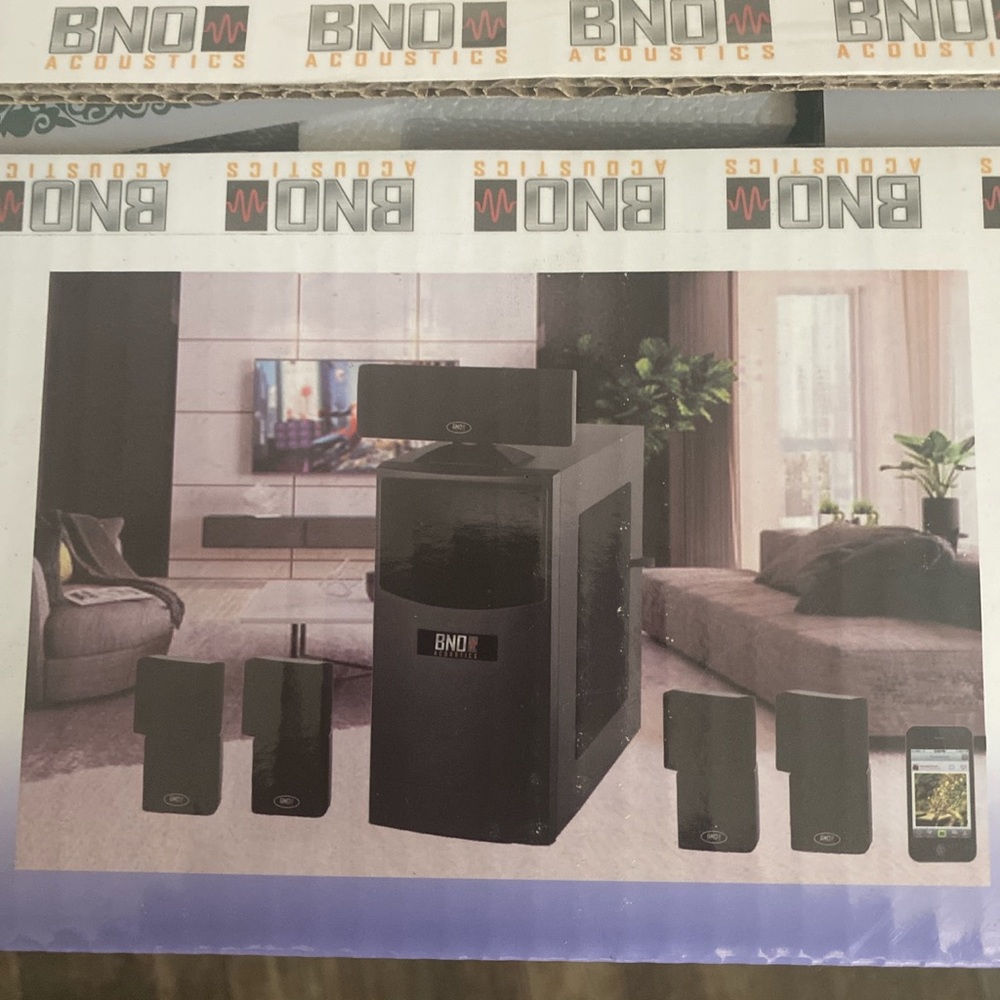 BnD Acoustic Home Theater System Model # TS-10